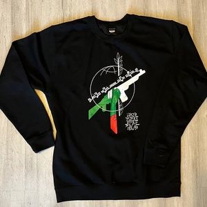 Black scale crewneck Revolution